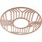 Ekena Millwork Empire Wood Fretwork Pierced Ceiling Medallion, Cherry, 24"OD x 8 3/4"ID x 3/8"T CMWP24X24X0375EPCH - alternate 3